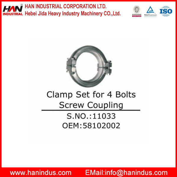 Clamp Set for 4 Bolts Screw Coupling